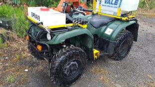 Yamaha 350 Grizzly Quad Bike & Spray Kit