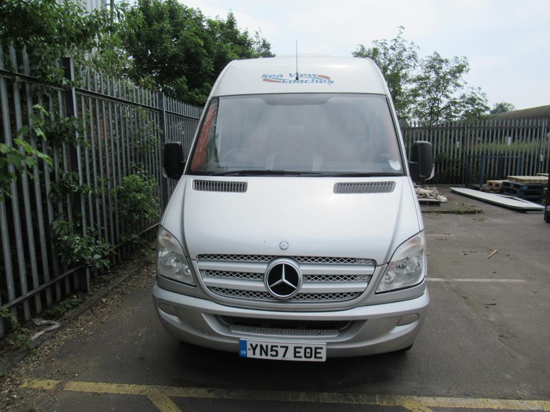 A Mercedes Sprinter 515CDI sixteen seater mini-bus