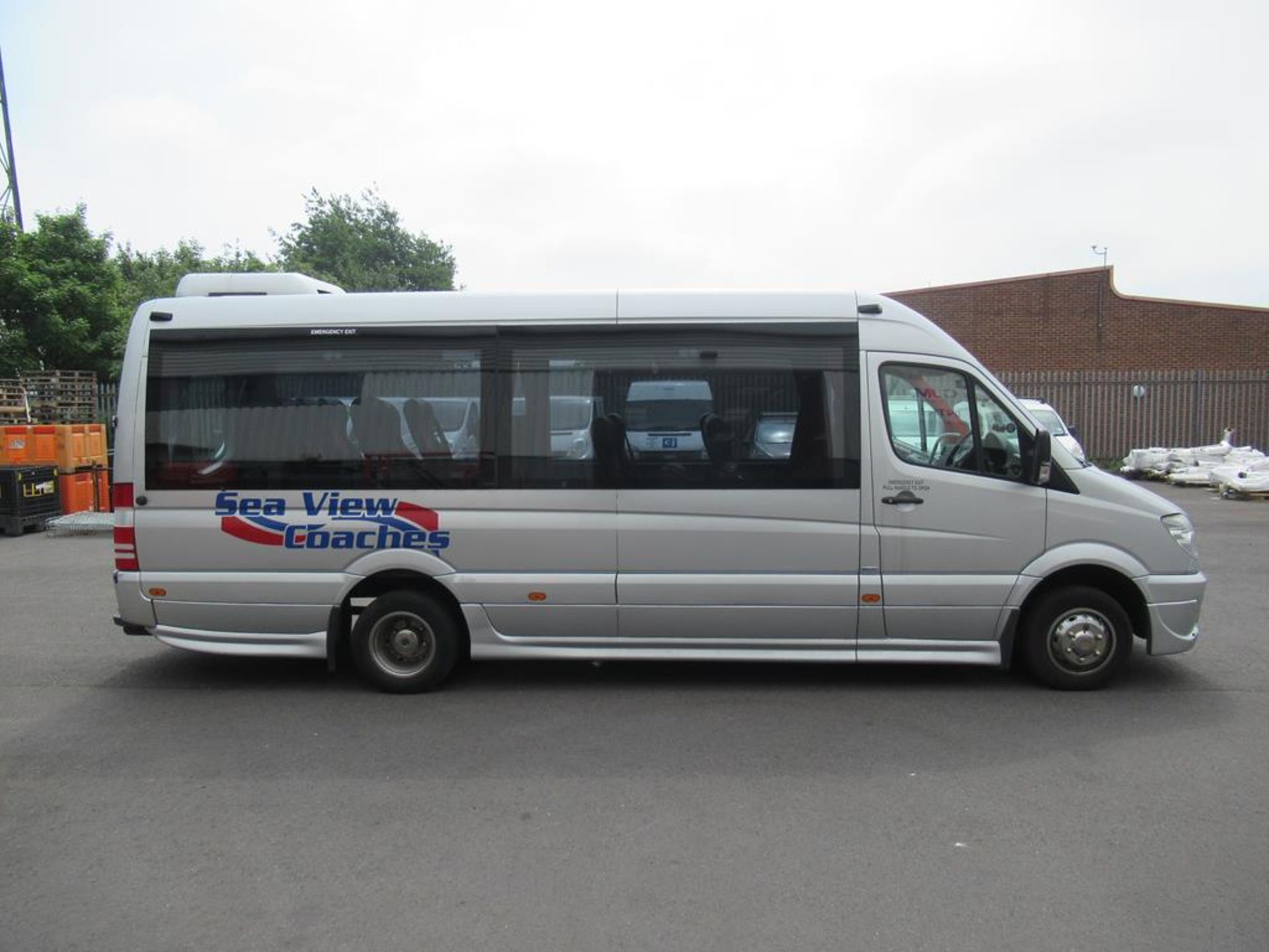 A Mercedes Sprinter 516CDI sixteen seater mini-bus