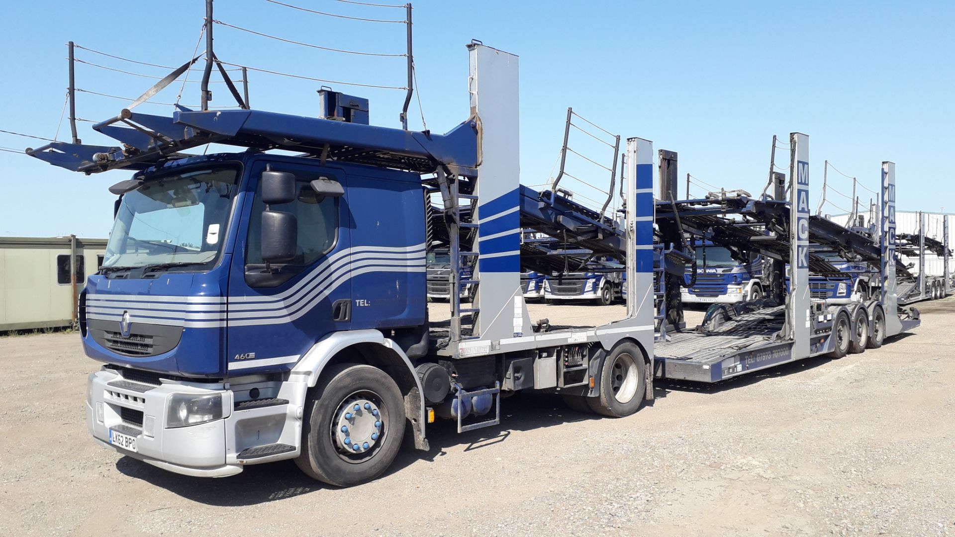 11 Car Transporter Rig comprising: Renault 460 DXI - Image 5 of 30