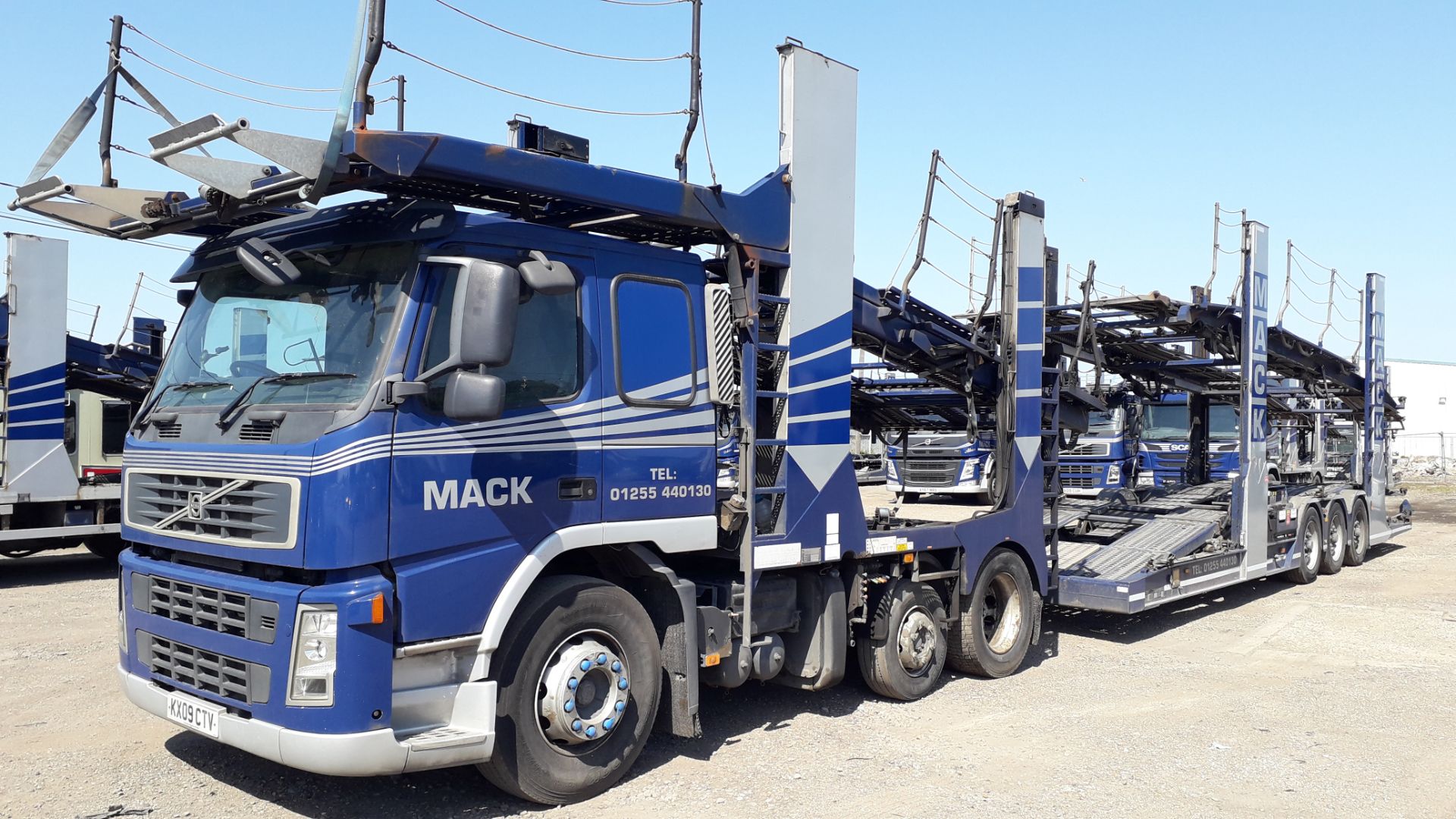 11 Car Transporter Rig comprising: Volvo FM 42 RB - Image 5 of 32