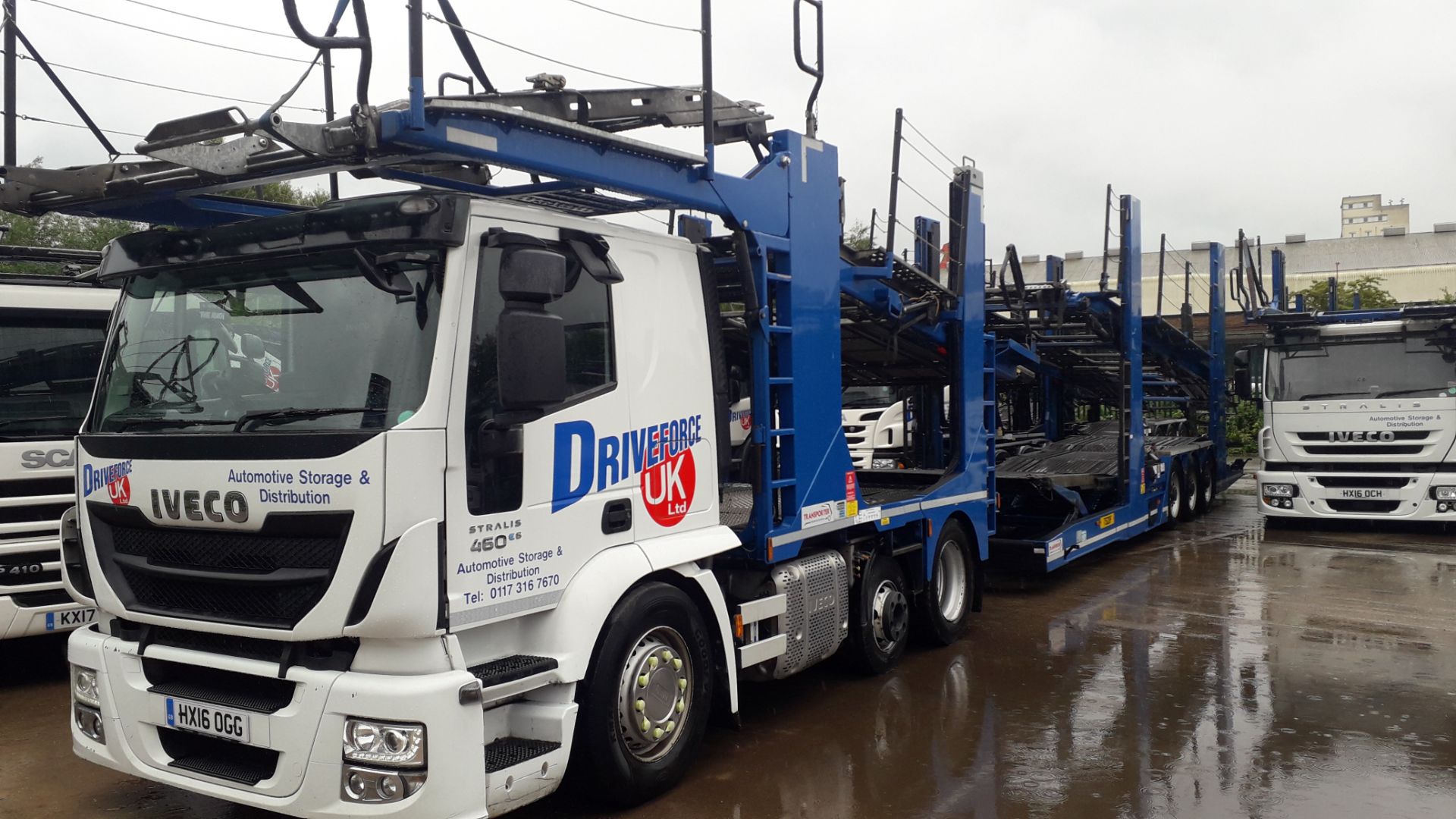 2016 11 Car Transporter Rig comprising: Iveco Stra - Image 4 of 42