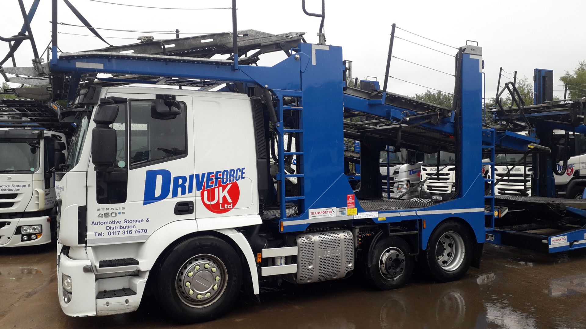 2016 11 Car Transporter Rig comprising: Iveco Stra - Image 5 of 42