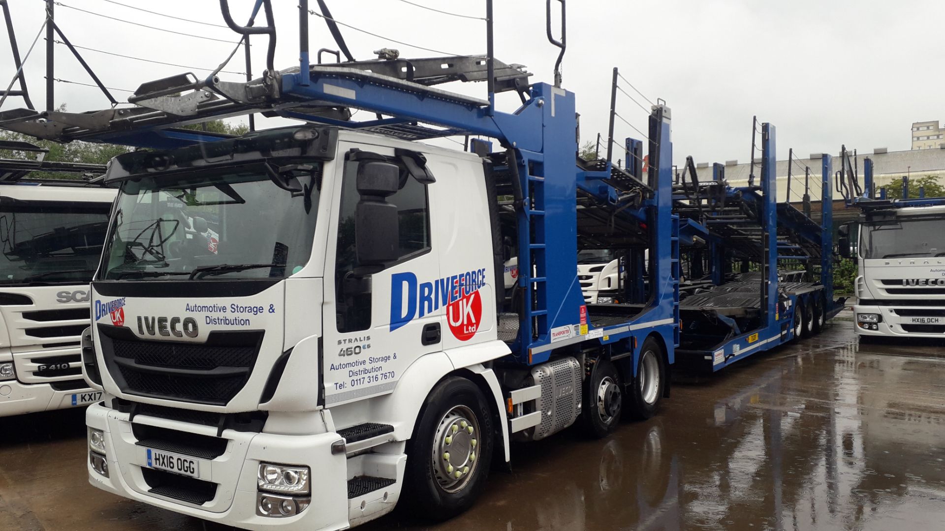 2016 11 Car Transporter Rig comprising: Iveco Stra - Image 3 of 42