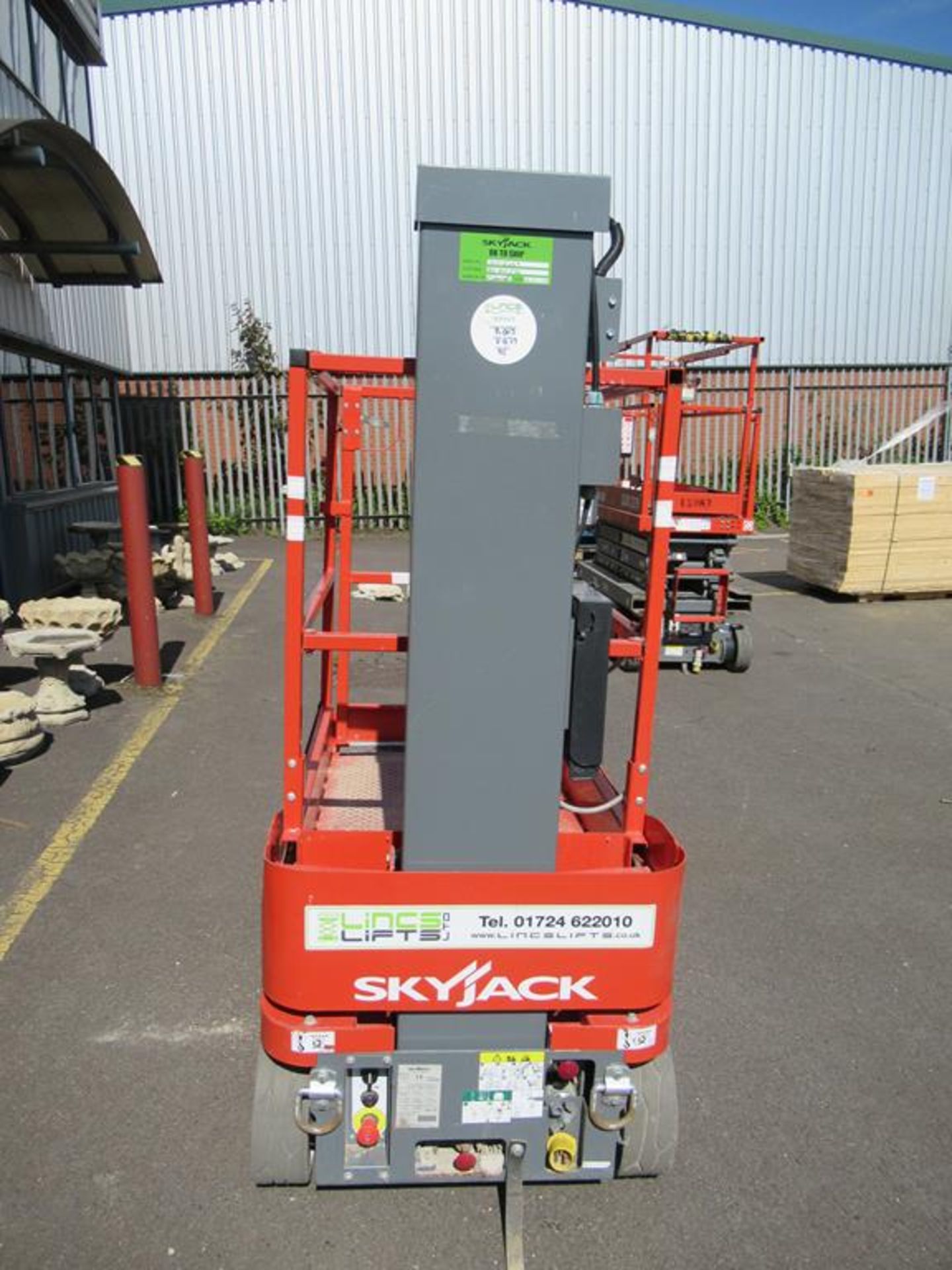 Skyjack SJ16 vertical mast lift - Image 3 of 6