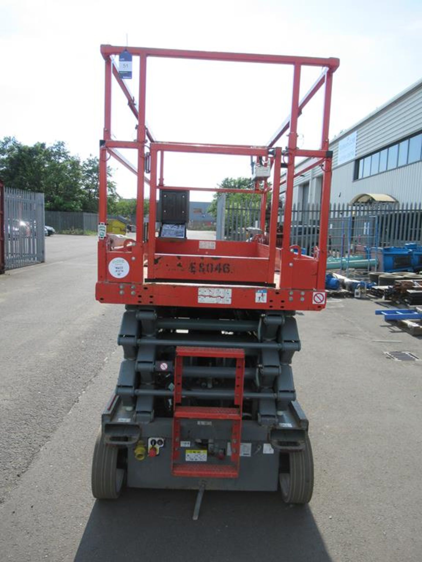 Skyjack SJ111 4632 24V electric scissor lift - Image 3 of 5