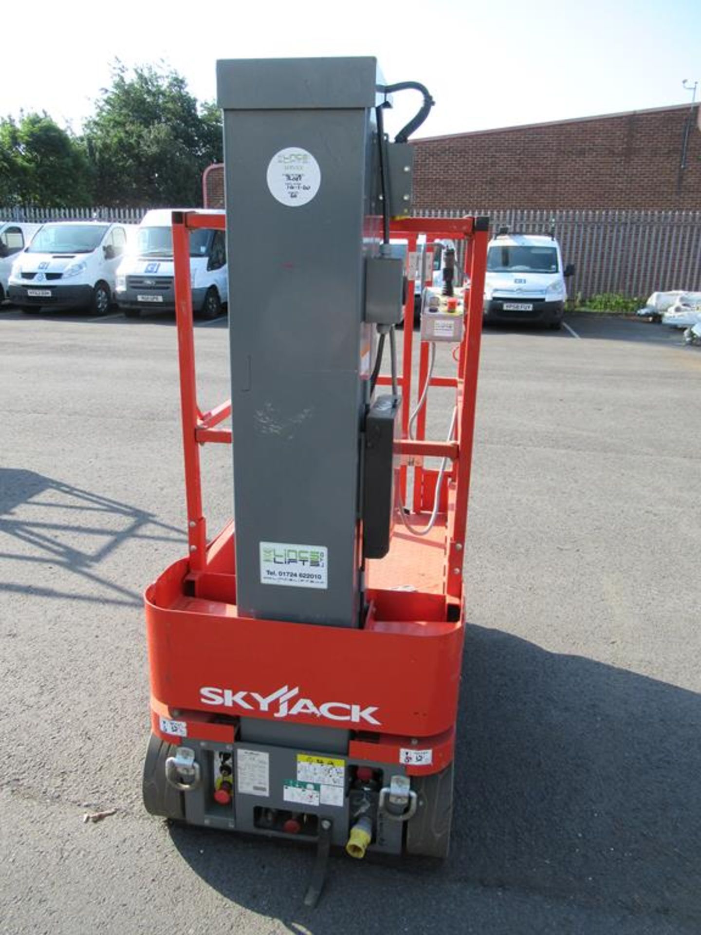 Skyjack SJ16 vertical mast lift - Image 2 of 6