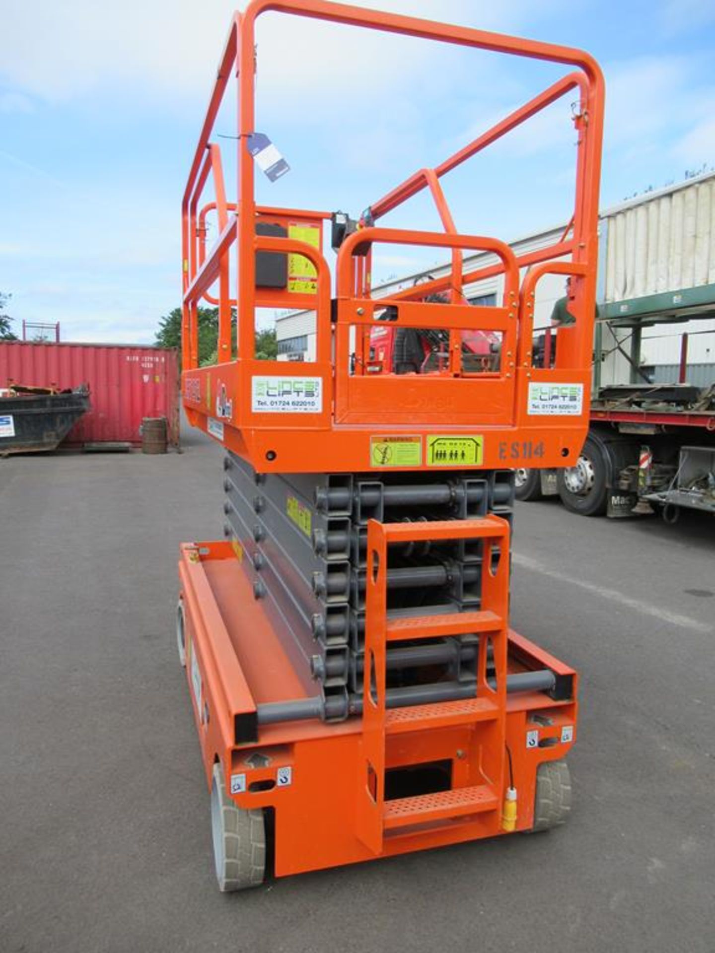 Dingli JCPT 1412 DC 24V electric scissor lift - Image 3 of 6