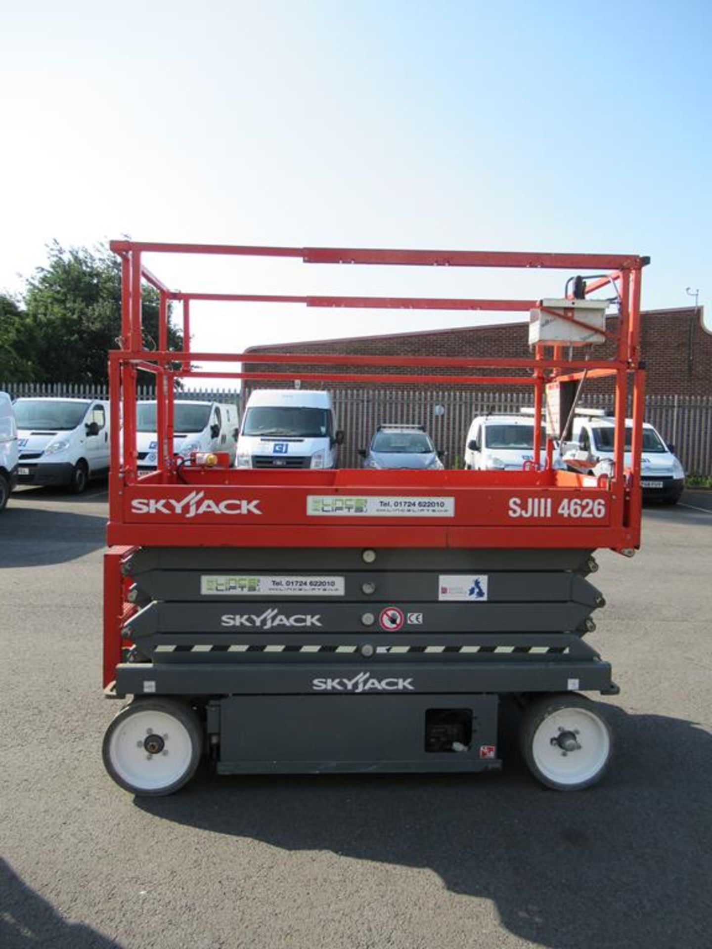 Skyjack SJ111 4626 24V electric scissor lift