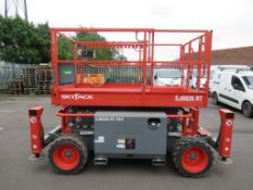 Skyjack SJ6826RT diesel scissor lift platform