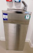 Stainless Steel Handwash Station Automatic (requires disconnection)