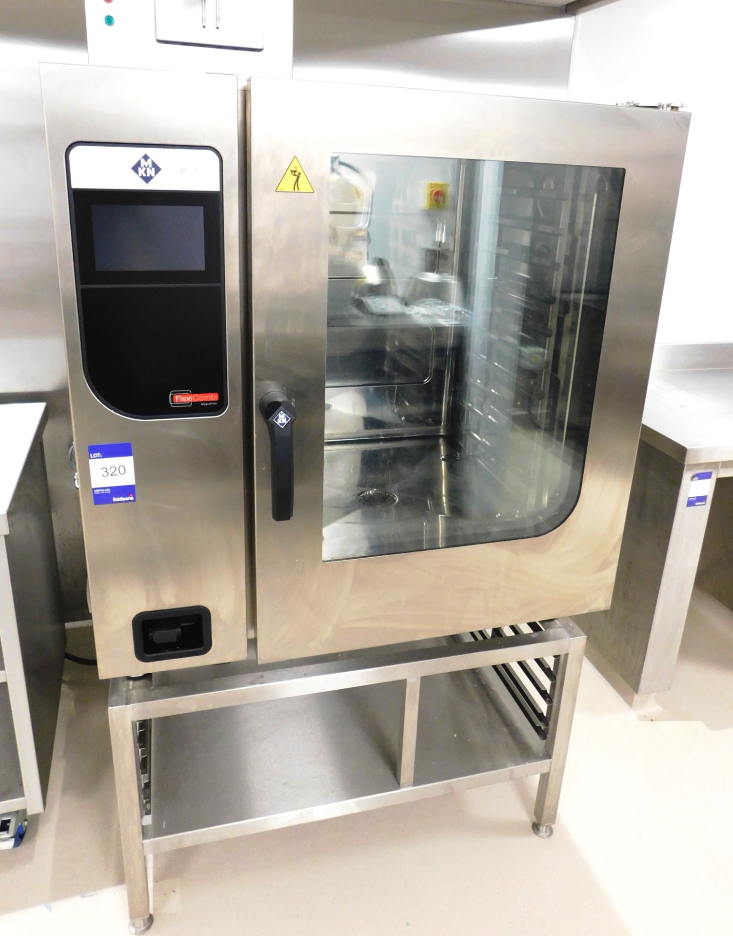 MKN Flexicombi Magic Pilot 10 Grid Electric Oven & Stand Type FKECOD115T0252 (2019) Serial Number