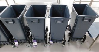 4 x Probbax Bins with Skates