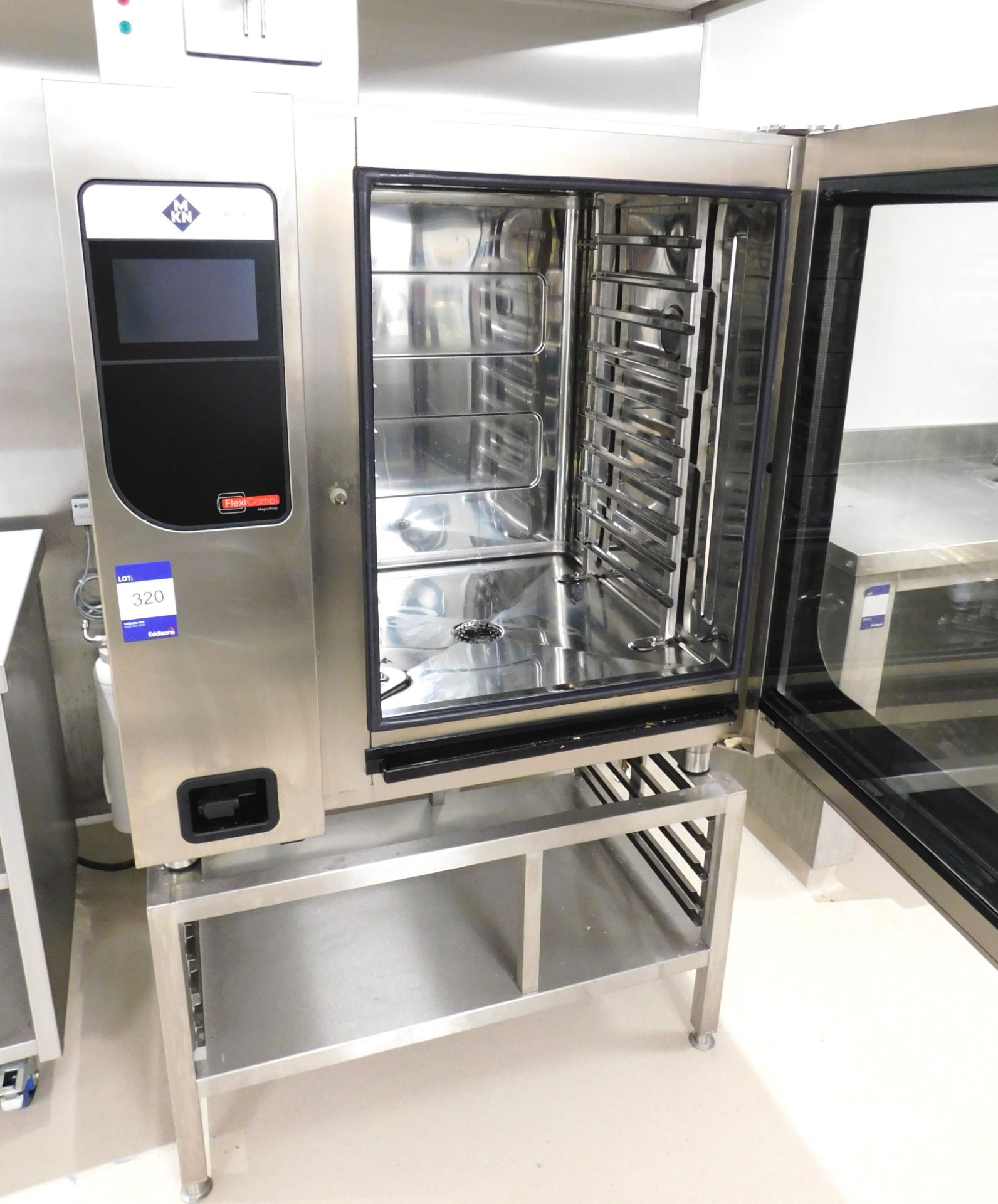 MKN Flexicombi Magic Pilot 10 Grid Electric Oven & Stand Type FKECOD115T0252 (2019) Serial Number - Image 2 of 3