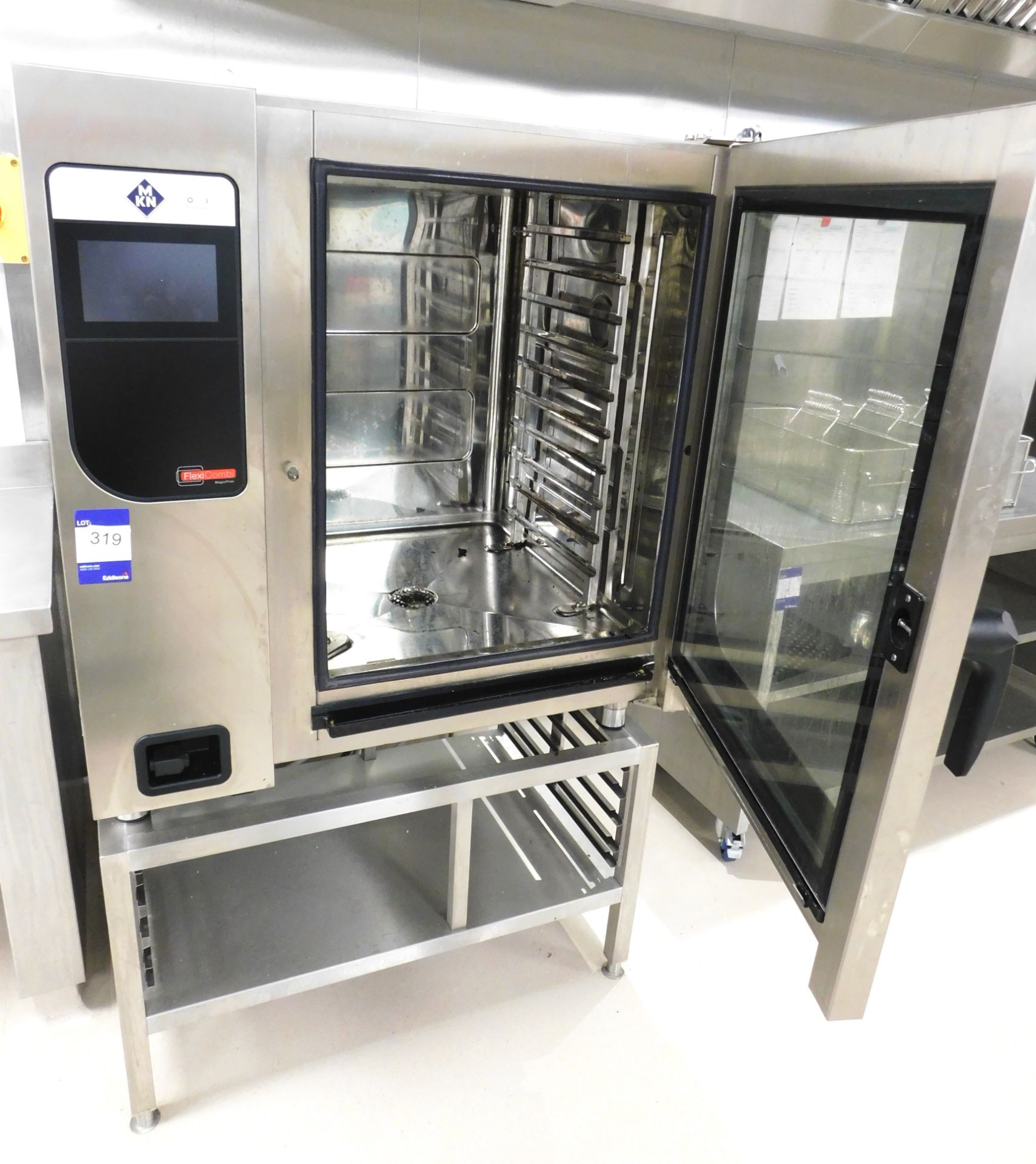 MKN Flexicombi Magic Pilot 10 Grid Electric Oven & Stand Type FKECOD115T0020 (2019) Serial Number - Image 2 of 3