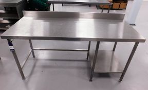 Stainless Steel Bench (1800 x 700)