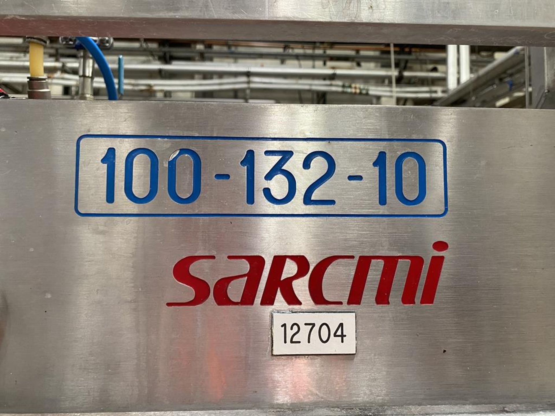 Sarcmi Azzurra 100-32-10 Bottle Filler with Zalkin Cap Feed Unit - Image 5 of 18