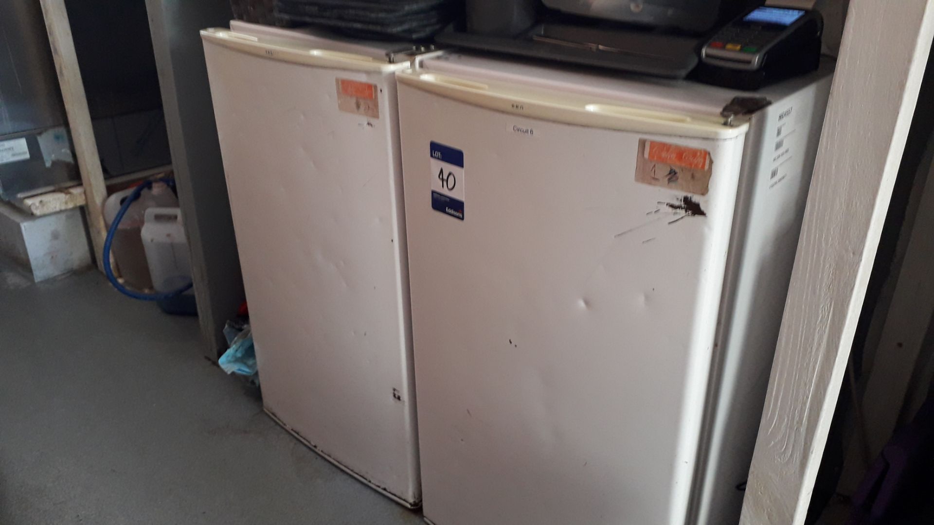 2 x Undercounter Fridge Freezer – Located York Bui