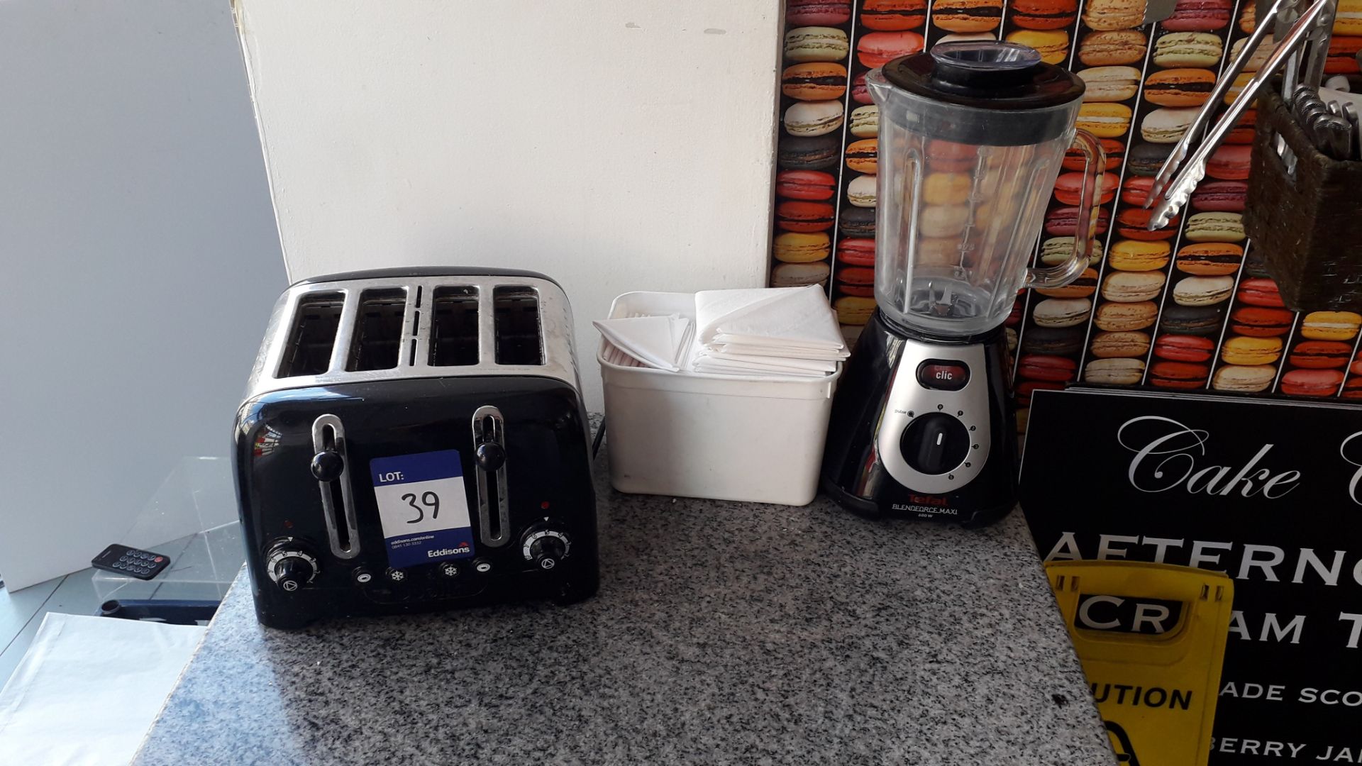 Dualit DPP4 4 Slice Toaster, Tefal 600w Blendforce - Image 2 of 3