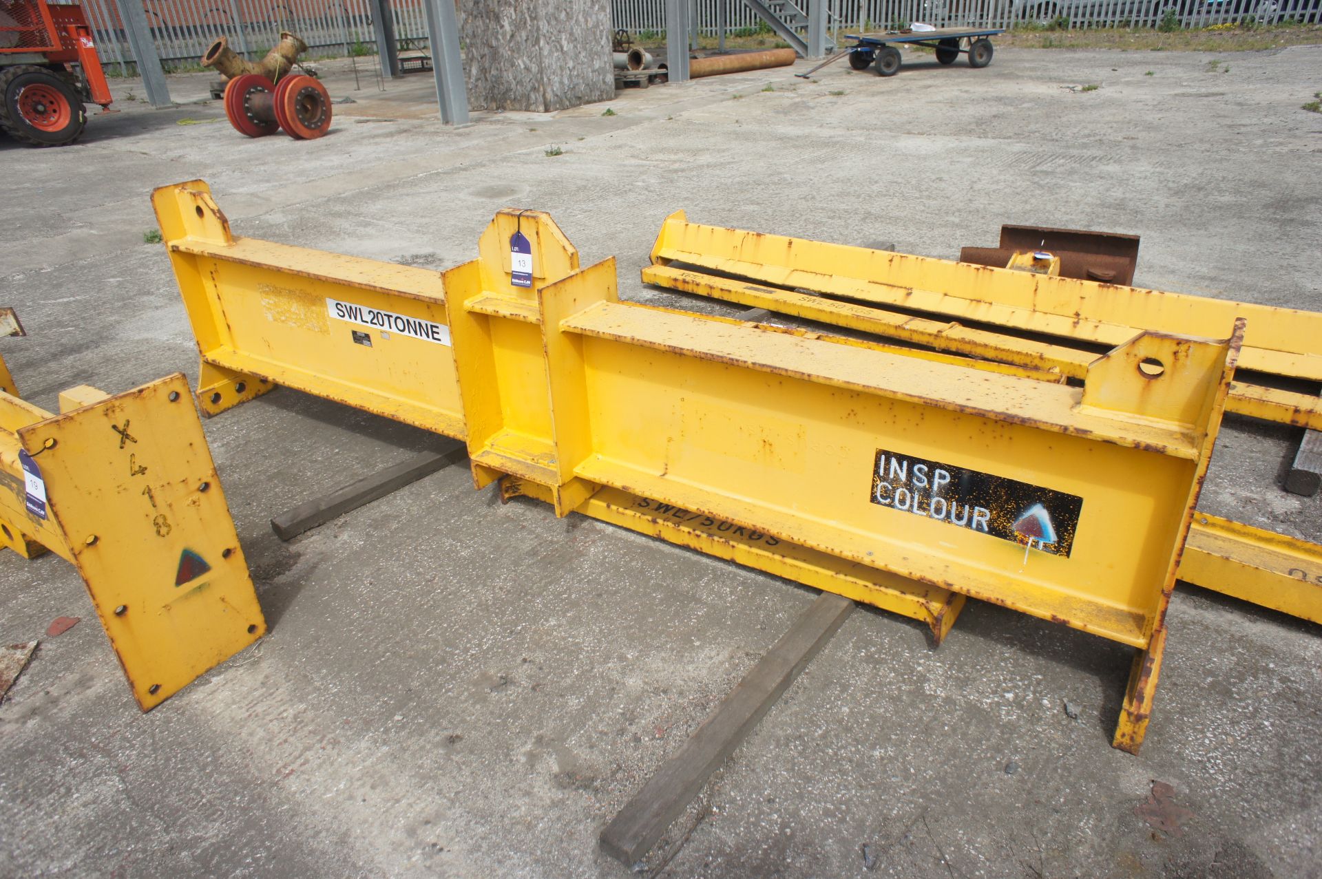 Mercian 20 tonne lifting beam, 3020mm