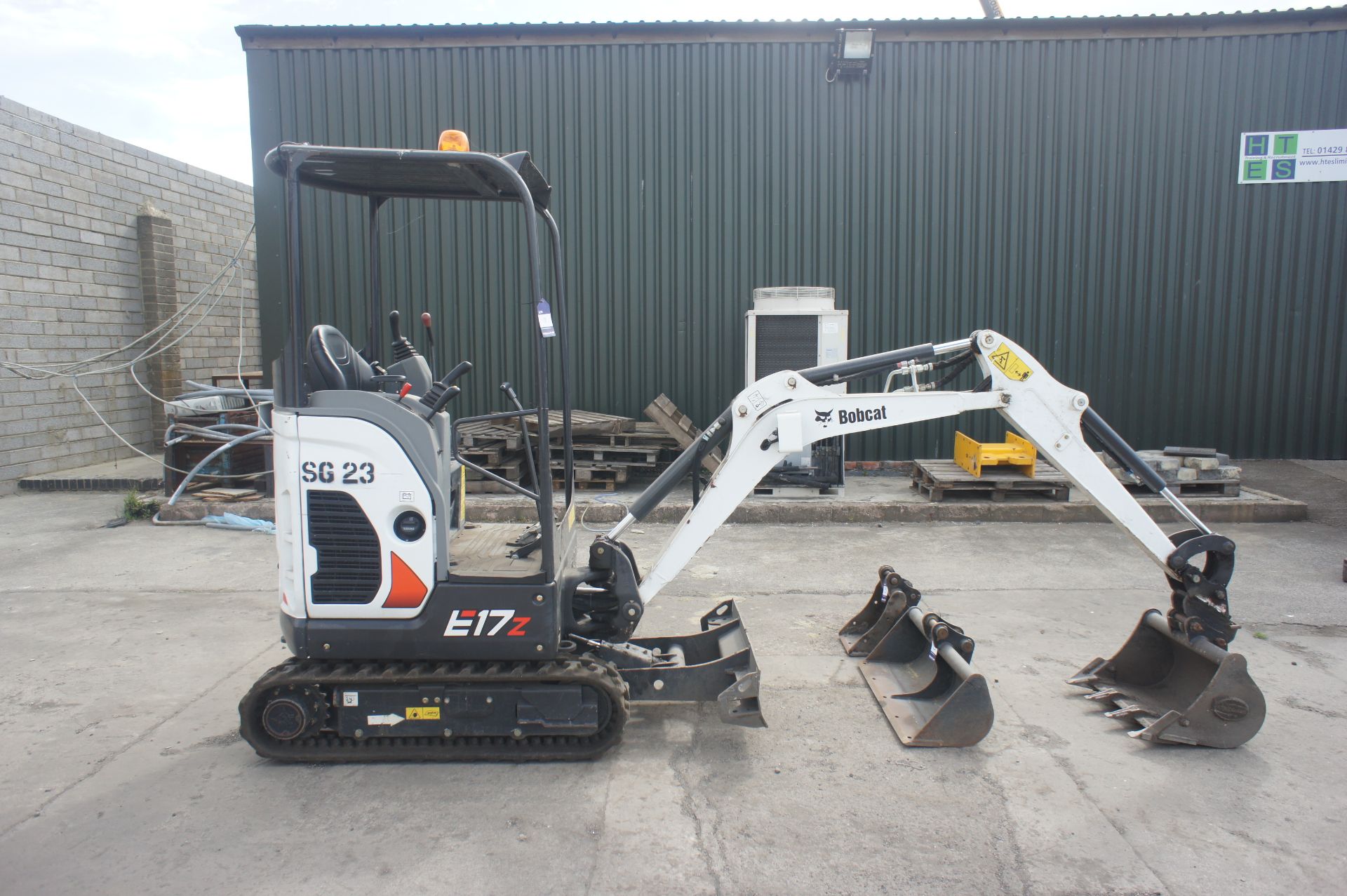 Bobcat E17Z Excavator Digger (ref SG23), serial nu - Image 6 of 18