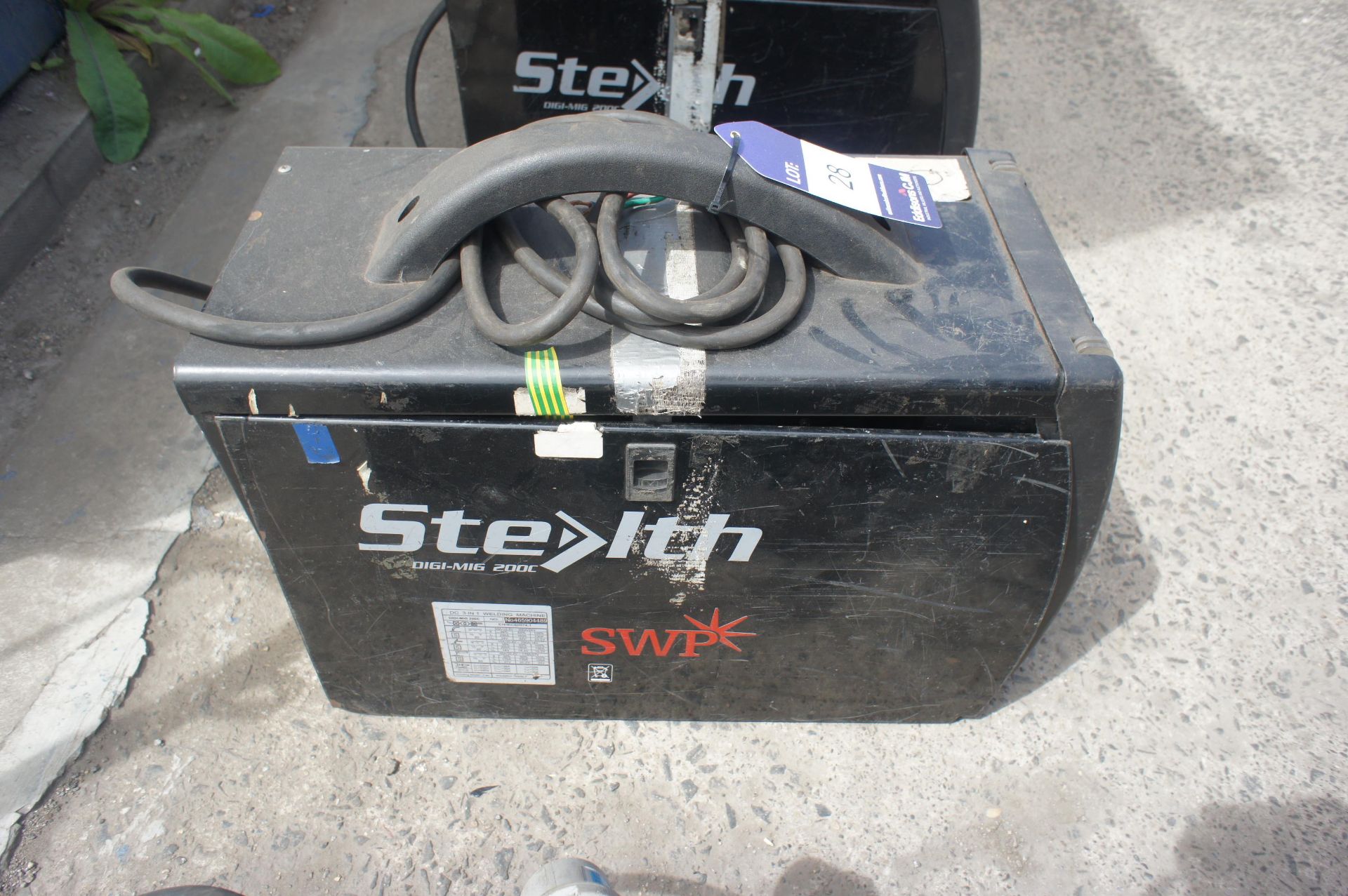 SWP Digi-Mig 200C portable welder 240v - Image 2 of 2