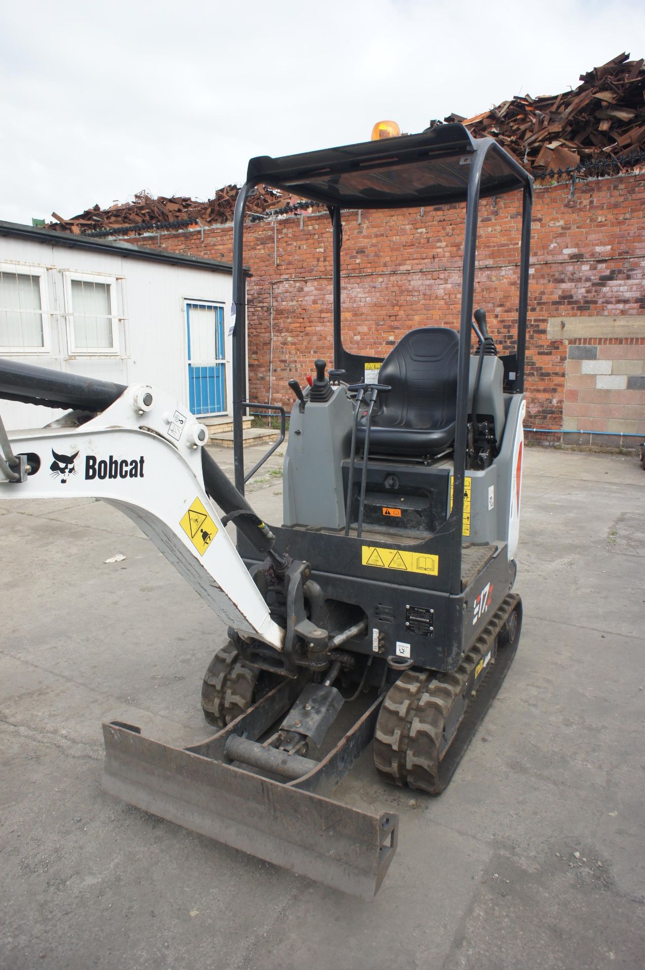 Bobcat E17Z Excavator Digger (ref SG23), serial nu - Image 9 of 18