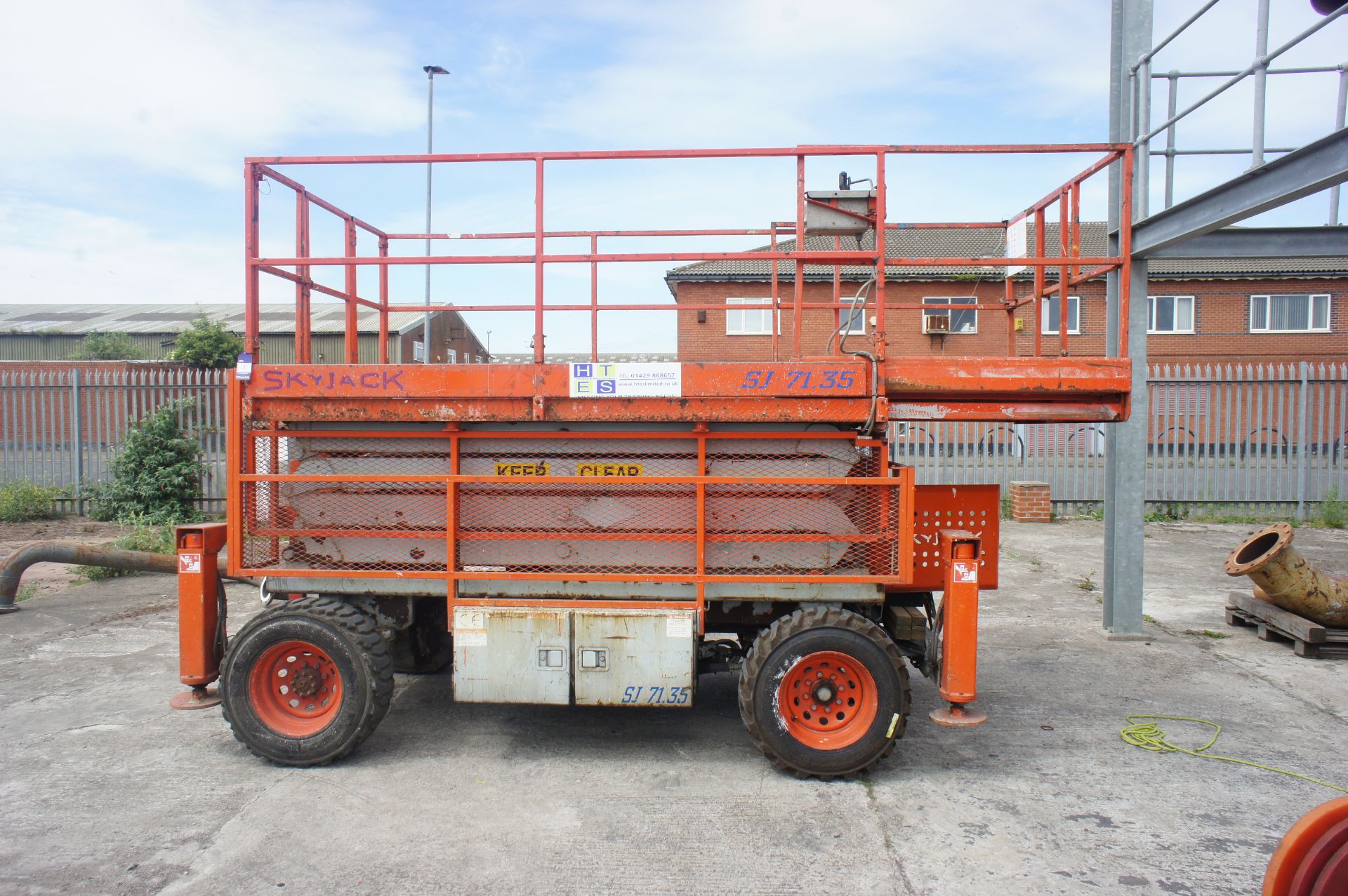 Sky Jack SJ71.35 mobile diesel cherry picker, seri - Image 2 of 9