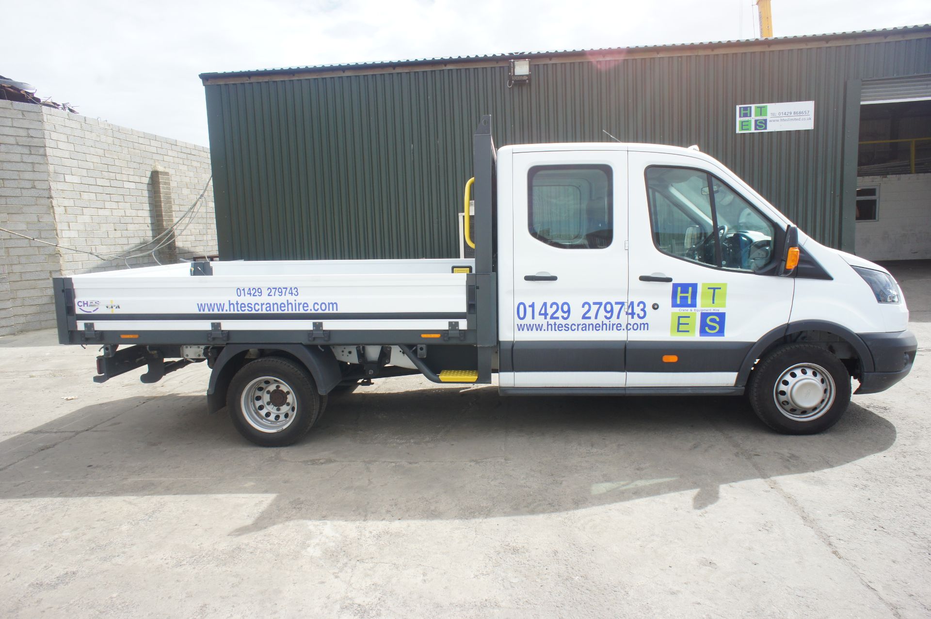 Ford Transit 359 L4 twin cab drop side pickup, reg - Image 8 of 26