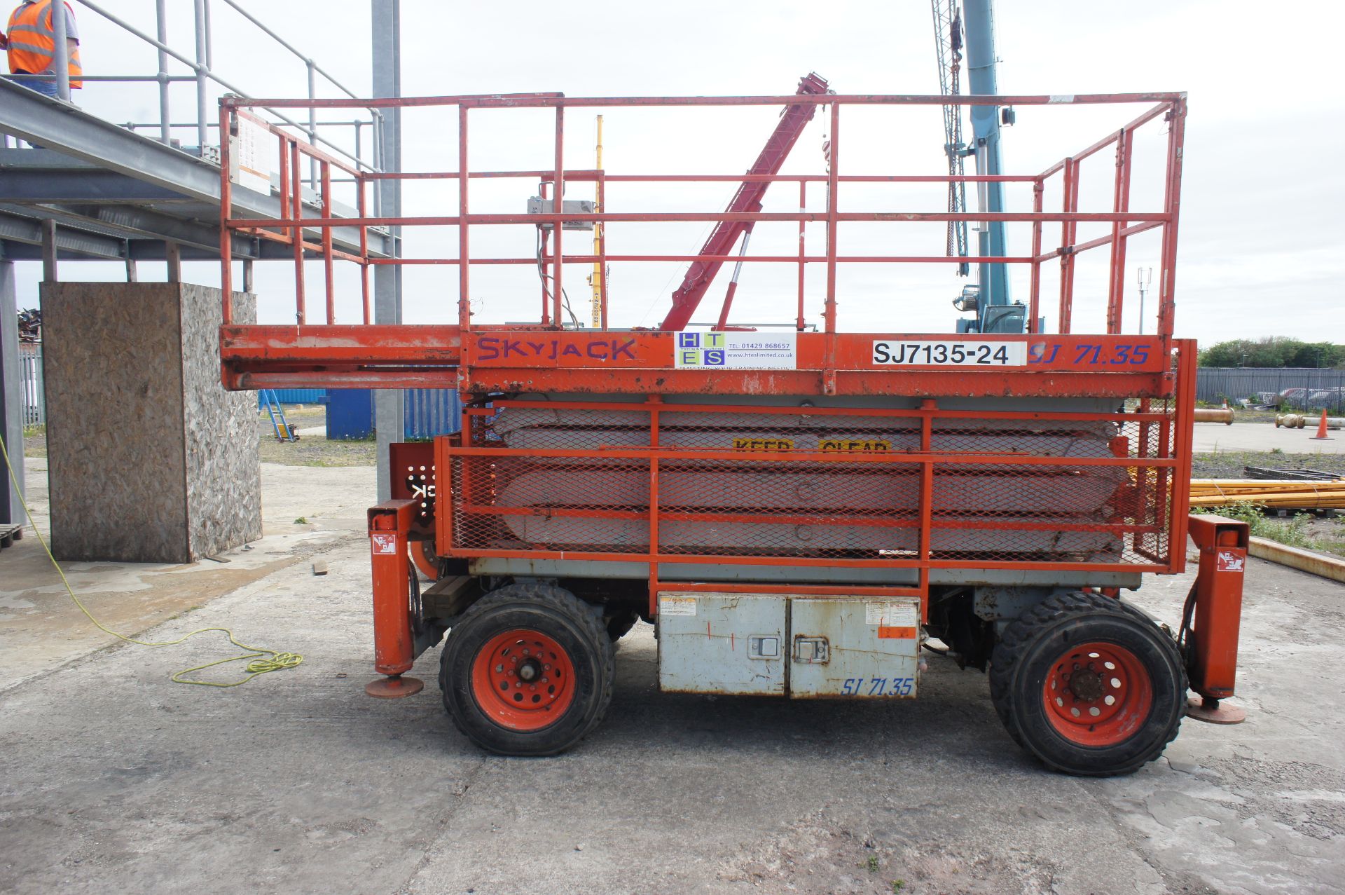 Sky Jack SJ71.35 mobile diesel cherry picker, seri - Image 5 of 9