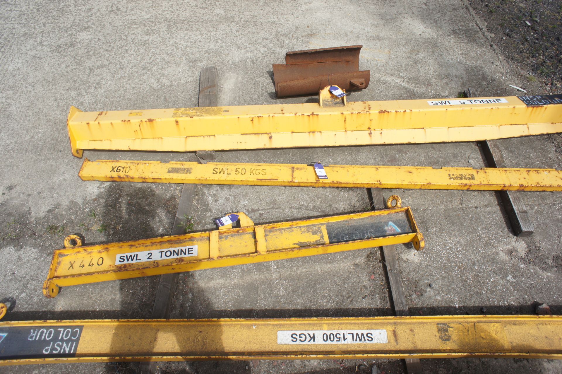 X610 50 kg lifting beam, Length 3100mm - Image 2 of 3