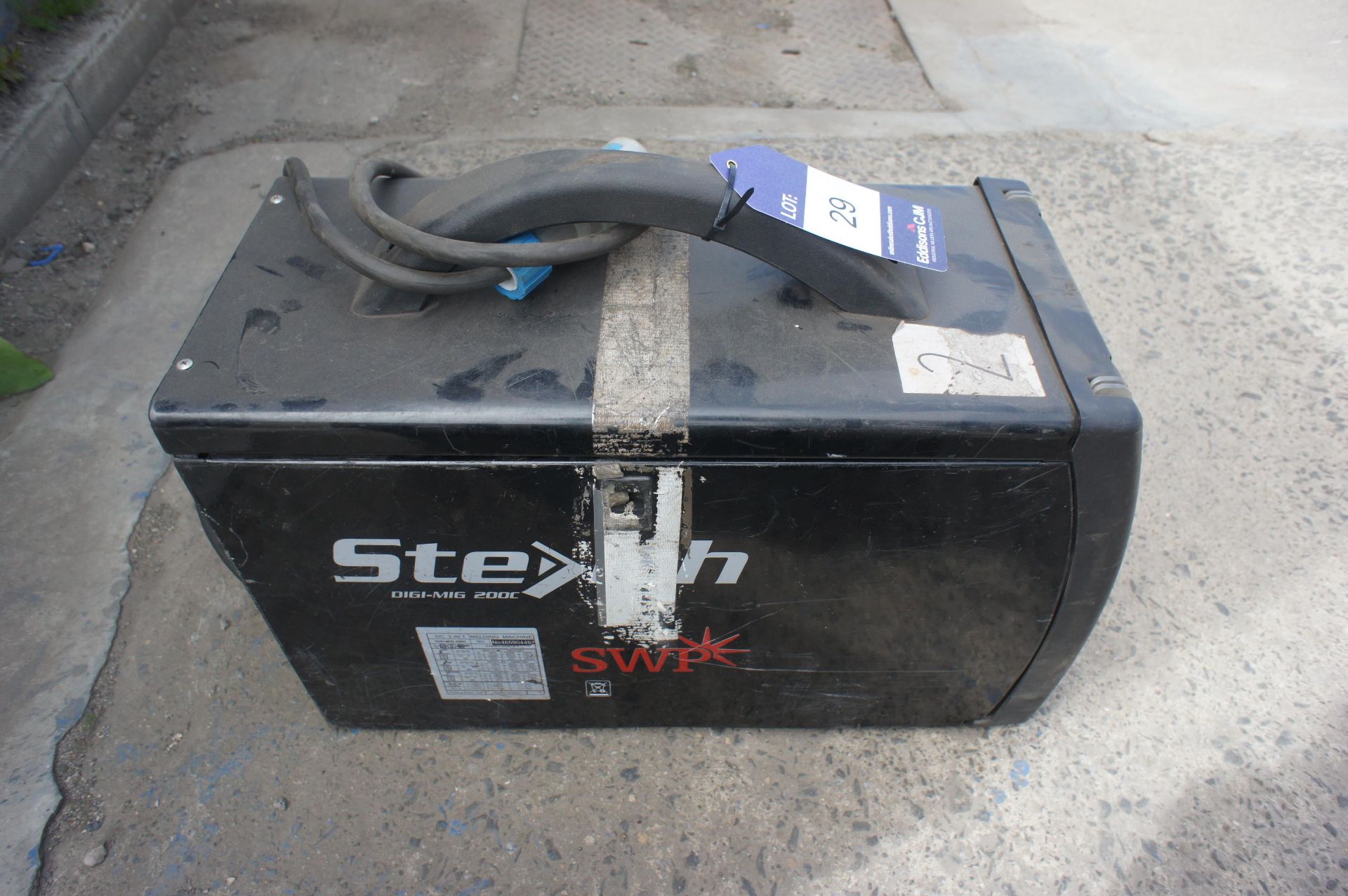 SWP Digi-Mig 200C portable welder 240v - Image 2 of 3