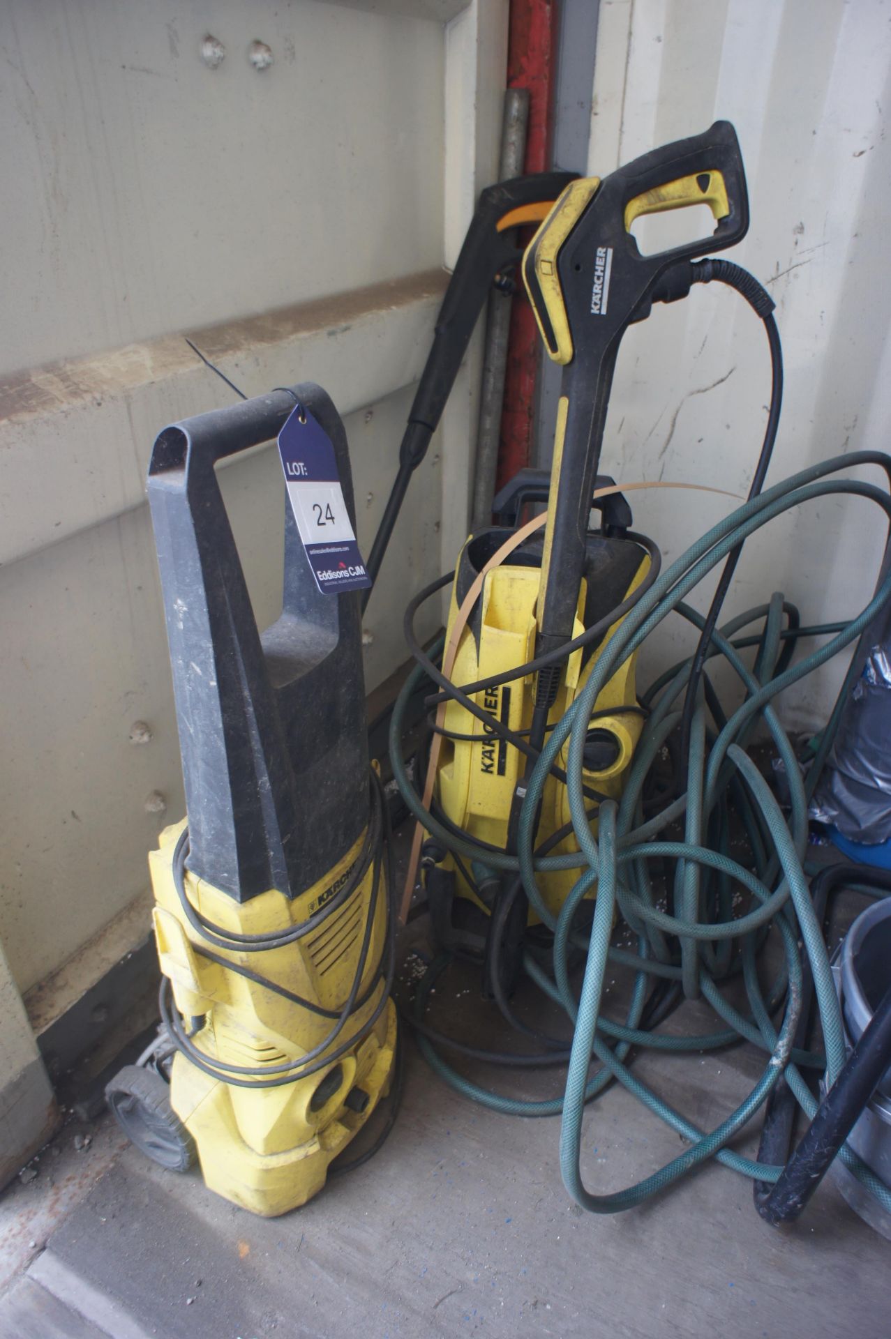 2 K'archer pressure washers (various)