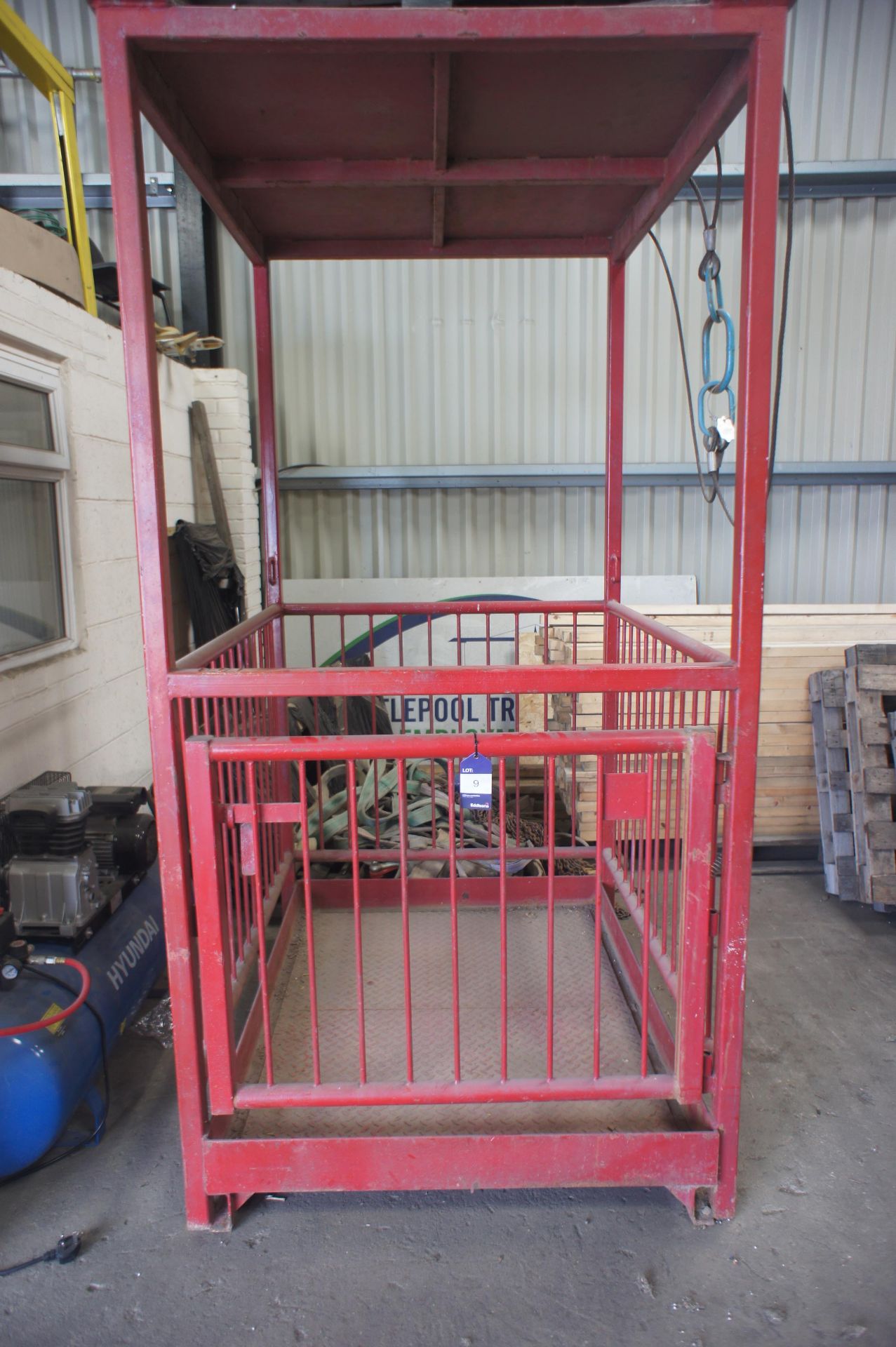 Heavy duty man cage crane attachment - Image 4 of 5