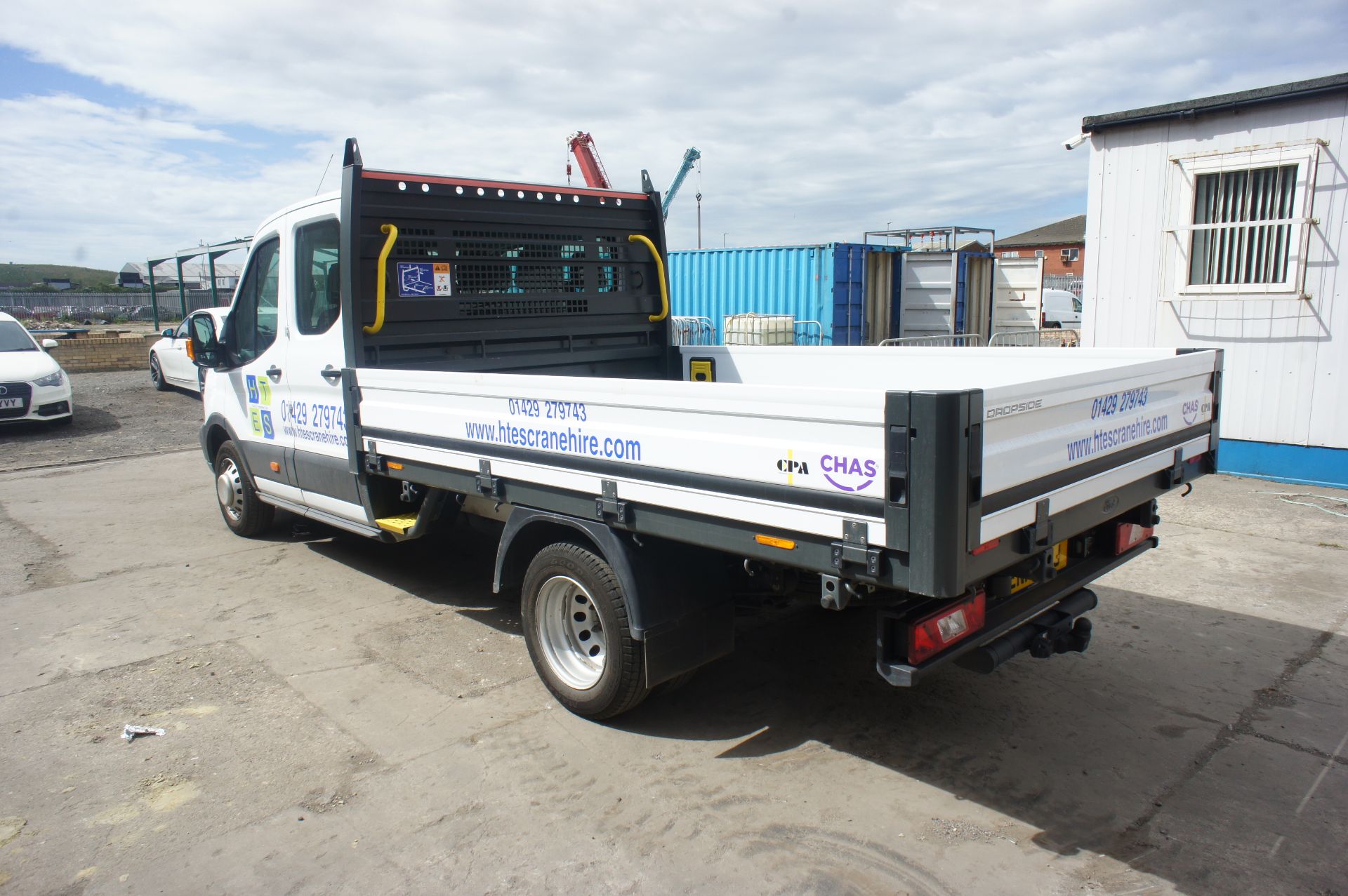 Ford Transit 359 L4 twin cab drop side pickup, reg - Image 5 of 26