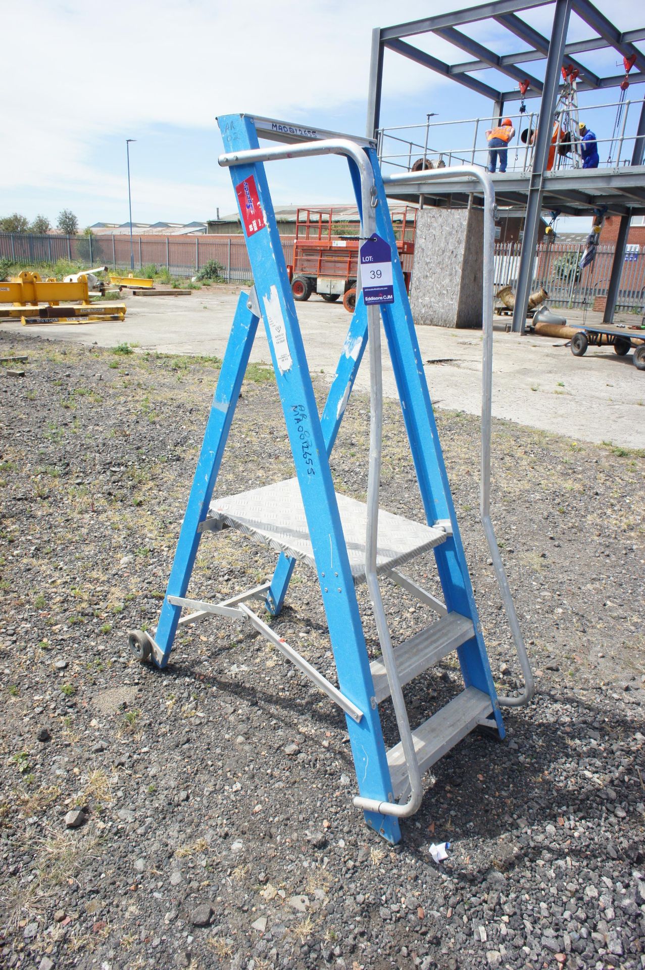 3 Tread Aluminium Podium Ladder