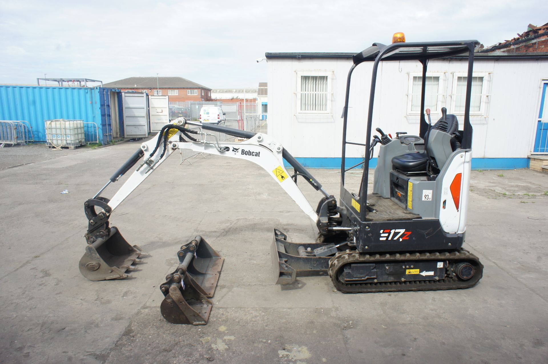 Bobcat E17Z Excavator Digger (ref SG23), serial nu