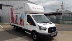 Ford Transit 350 L4 2.0TDCi 130ps Luton Van (2018) & Bendi BE40 Articulated Counter Balance Ride-On Fork Lift Truck (2007)