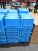 Approx 44 x food grade stackable tubs