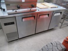 Stainless Steel Mobile Chilled Cupboard