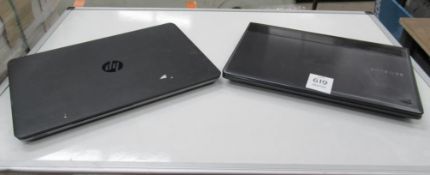 1 x Samsung i3 laptop and 1 x HP i3 laptop