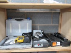 Shelf to contain various testing equipment