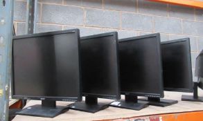 4 x various monitors