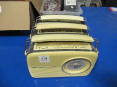 3 x Bush TR82/A retro radios.