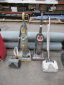 Dyson & Vax Vacuum Cleaners and two unbranded Buffers (?)