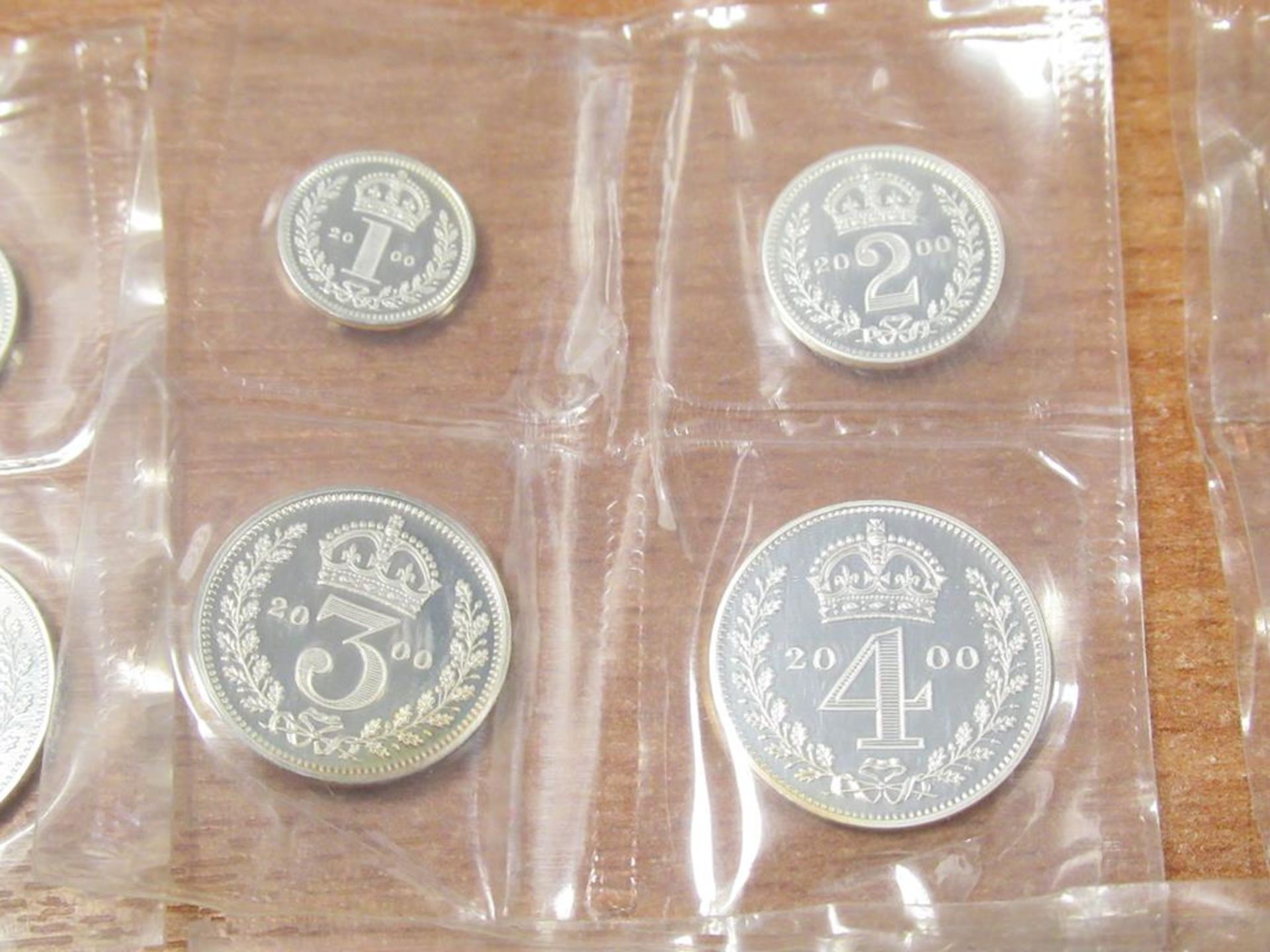 Royal Maundy Service coin sets from 2000 service at Lincoln Cathedral. Contains 7 full sets (5 in ex - Image 4 of 25