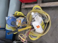 Contents of builders buckets Inc mixers, gap filling adhesive etc