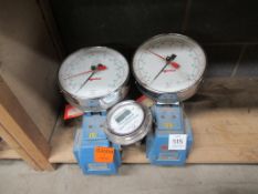 2 x Norbar static torque meters and Rotothem digital pressure gauge