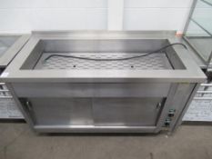 Large Bain Marie hot cupboard