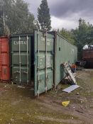 40' shipping container including contents